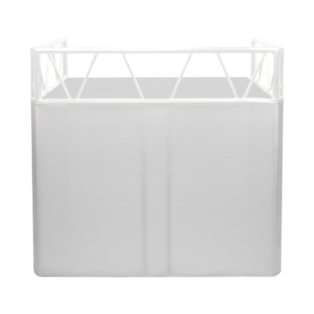 Stands DJ de scène - Headliner - Indio Booth Scrim (WHITE)