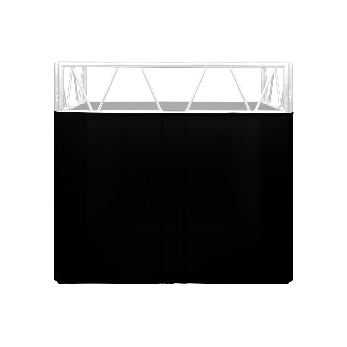 Stands DJ de scène - Headliner - Indio Booth Scrim (BLACK)