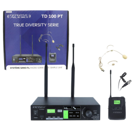 	Micros serre-tête sans fil - Definitive Audio - TD 100 PT