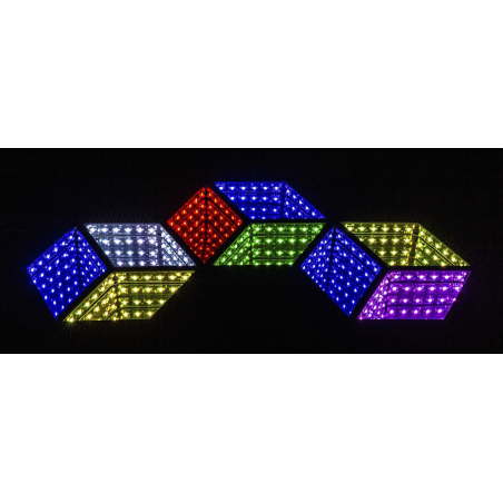 Jeux de lumière LED - JB Systems - HEXAGON 3D