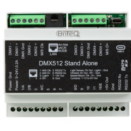 	Contrôleurs DMX - BriteQ - LD-1024DIN NET