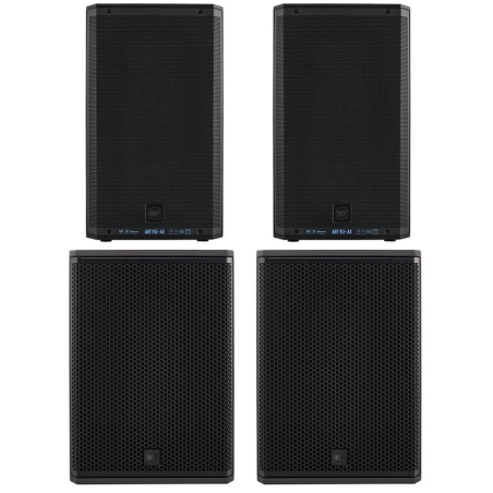 Enceintes amplifiées - RCF - PACK 2 ART 912-AX + 2 SUB...