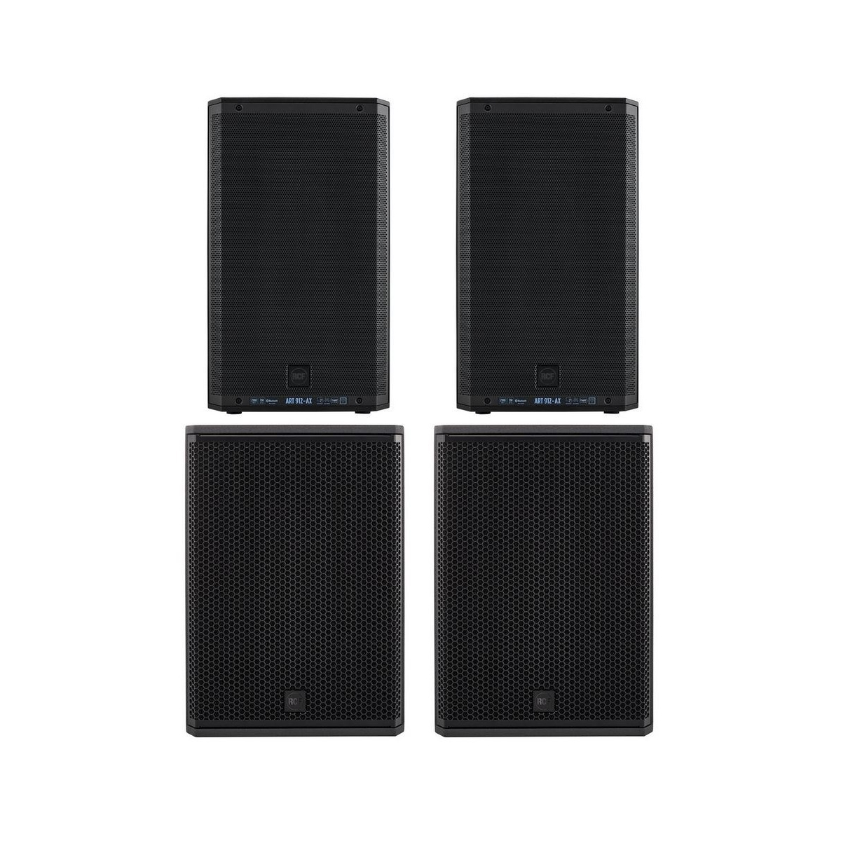 Enceintes amplifiées - RCF - PACK 2 ART 912-AX + 2 SUB...