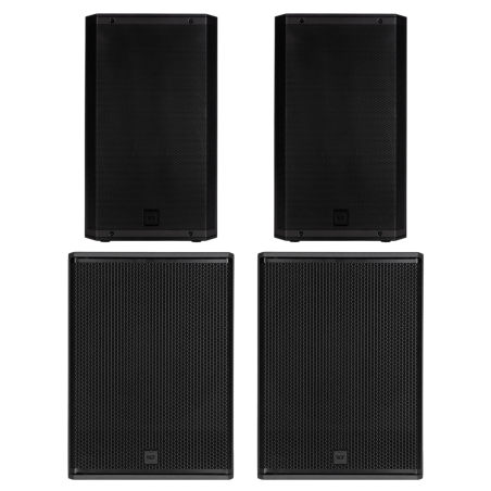 Enceintes amplifiées - RCF - PACK 2 ART 915-AX + 2 SUB...