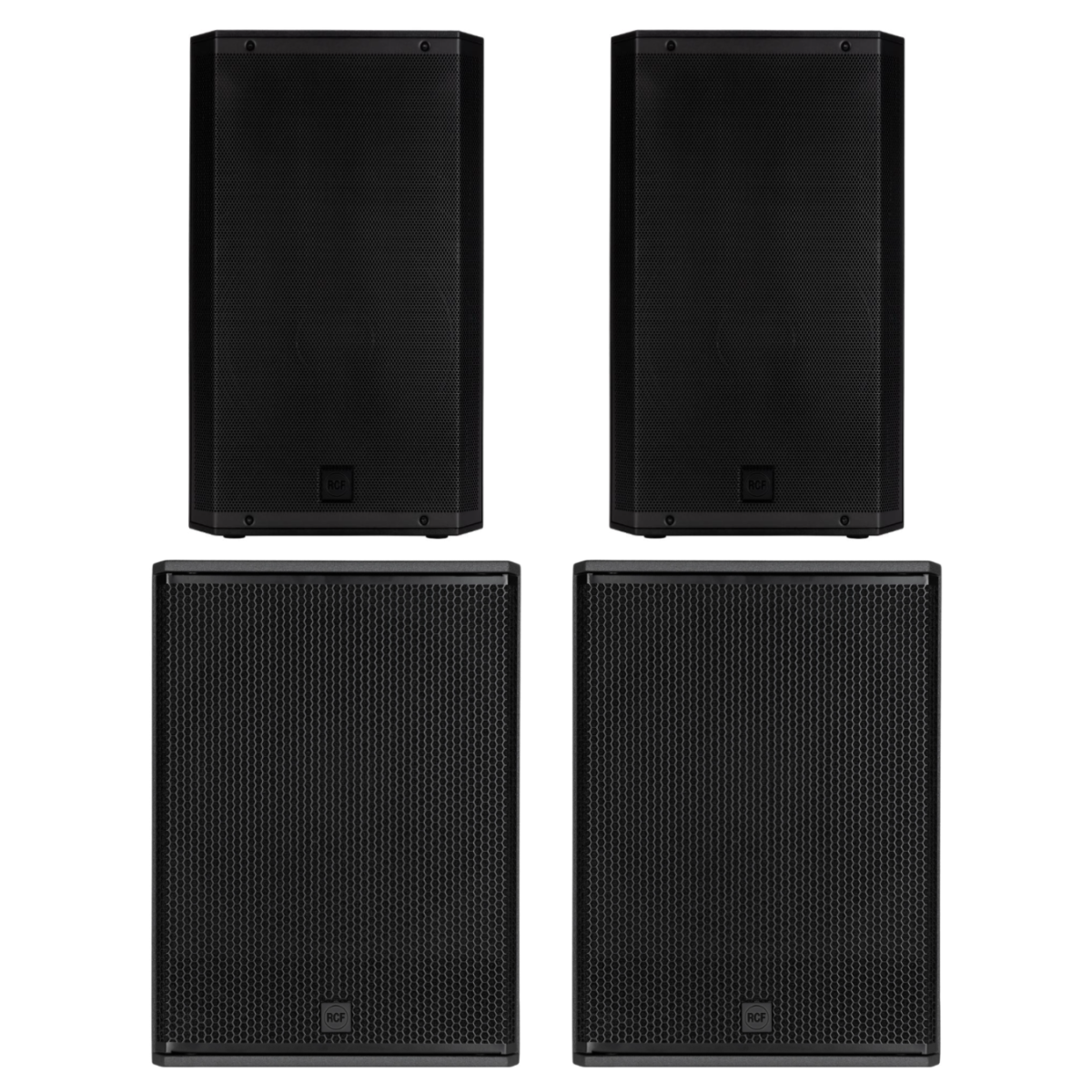 Enceintes amplifiées - RCF - PACK 2 ART 915-AX + 2 SUB...