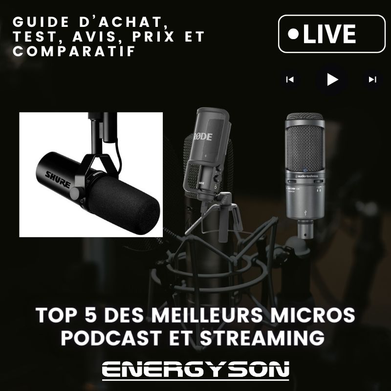 Les Meilleurs Micros de Studio de 2023 - Studio Microphone