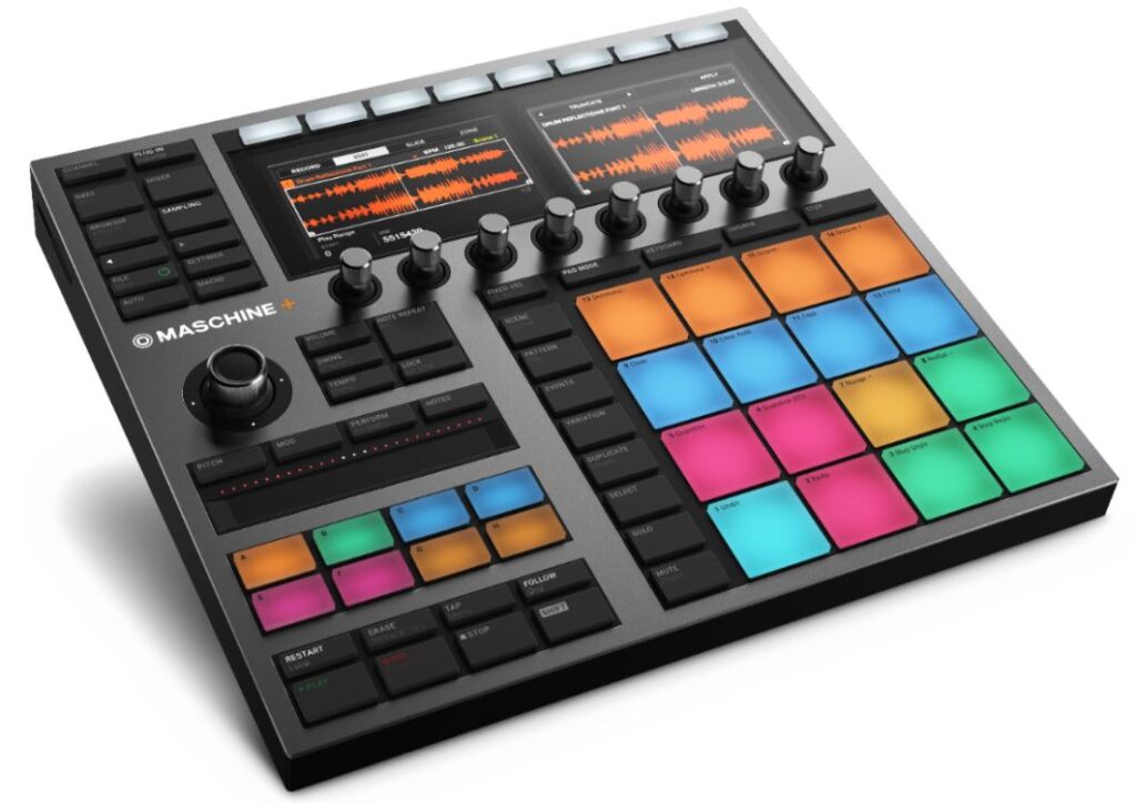 Test et avis sur le Native Instruments MASCHINE+ - le contrôleur MIDI USB autonome ultime