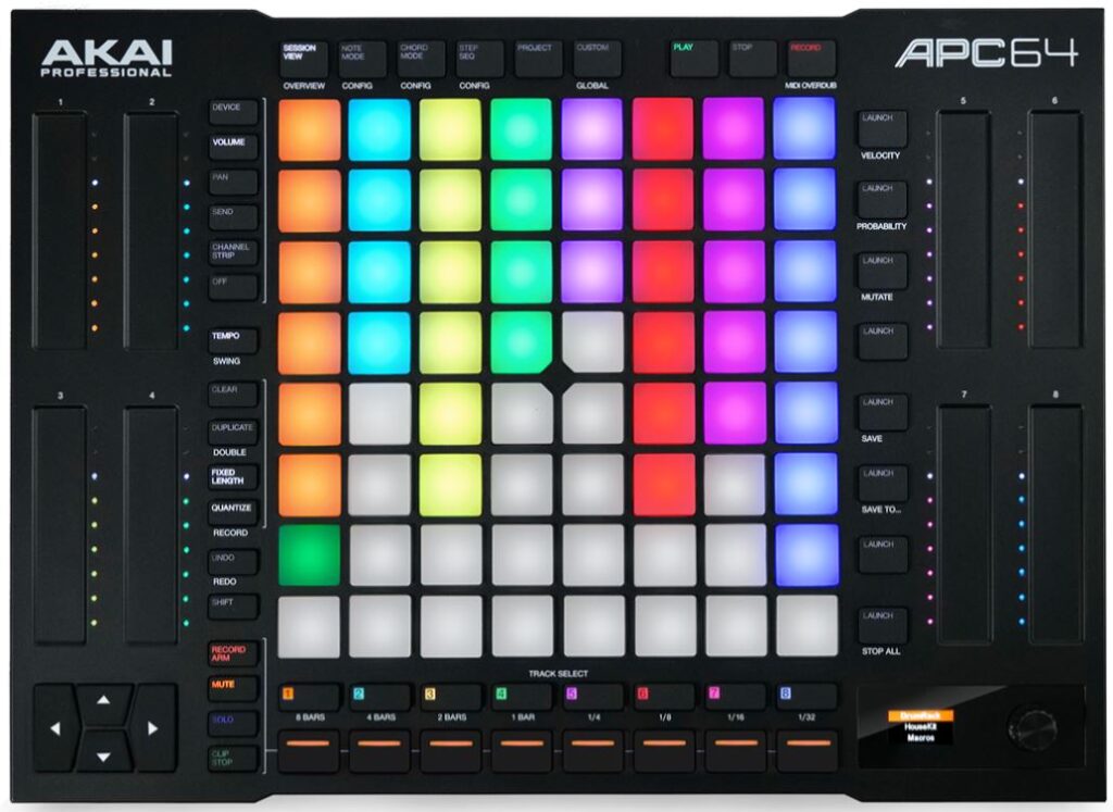 Tout savoir sur l'AKAI APC64 - caractéristiques, avis et intégration avec Ableton Live