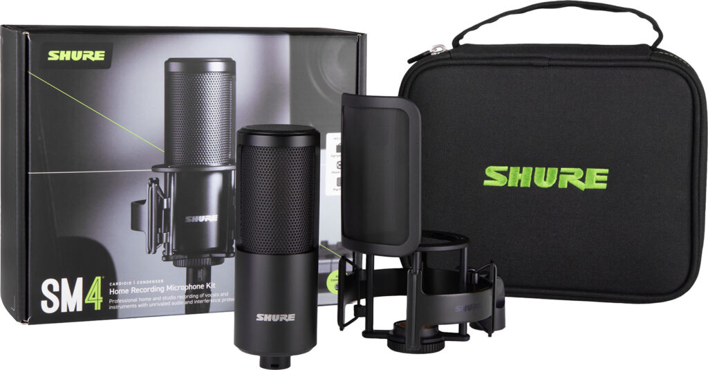 Présentation du microphone SHURE SM4