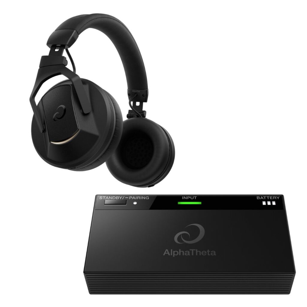 Pioneer DJ Alphatheta HDJ-F10-TX - Casque DJ professionnel Bluetooth