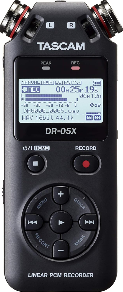 Tascam DR-05 le choix parfait pour les débutants et les petits budgets